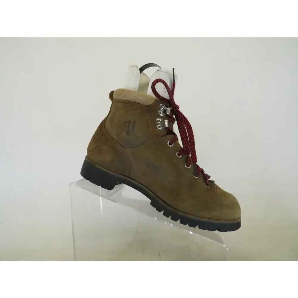 Vasque Brown Suede Laces Mountaineering Hiking Boots Mens Size 6.5 D